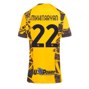 Inter Milan Henrikh Mkhitaryan #22 Dámské Alternativní Dres 2024-25 Krátký Rukáv